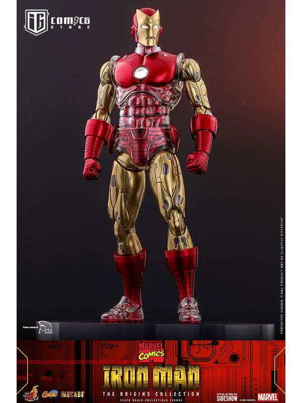 Figura Iron Man Hot Toys Marvel Comics Suit Armor Comprar