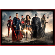 Justice League of America Movie Poster LED Poster Sign (Large)
